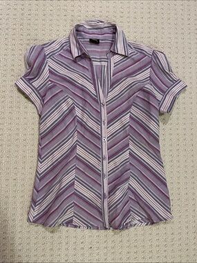 Y2K Cap Sleeve Blouse